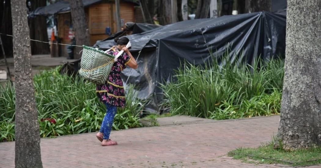 Hecho de violencia contra adolescente emberá asentada Parque Nacional