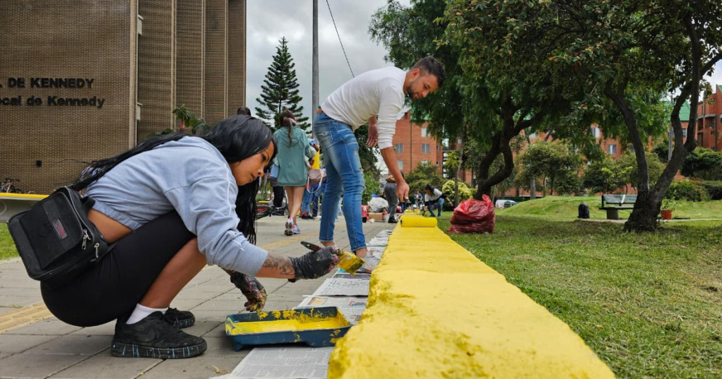 Cumpleaños de Bogotá: Kennedy participa con embellecimiento de parques