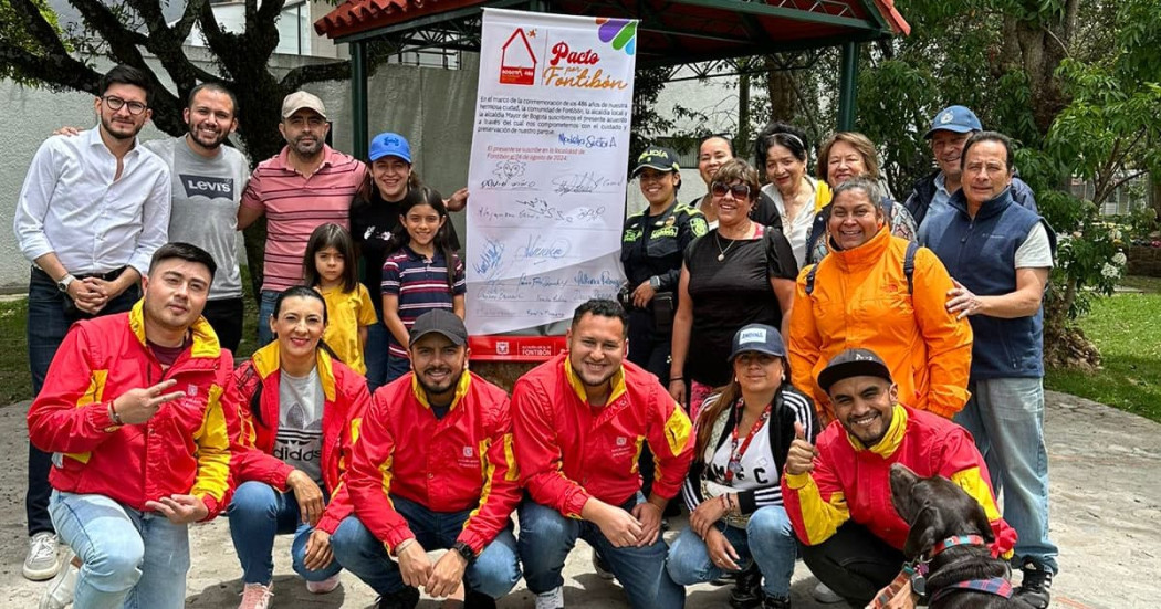 Embellecimiento de espacio público en Bogotá: parque de Modelia 