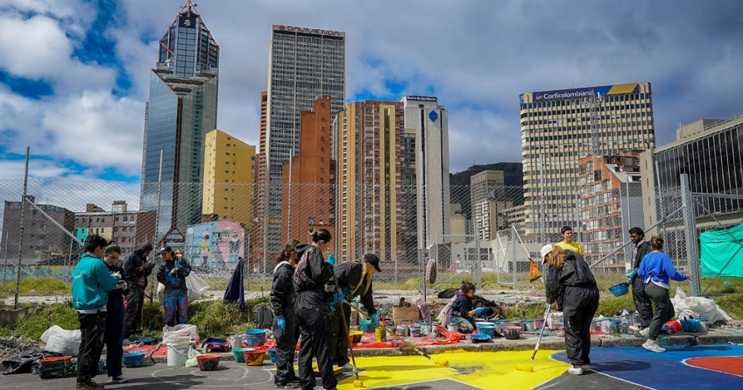 Espacio público en Bogotá: 'Territorios Mágicos' mejora zona de la av. Caracas