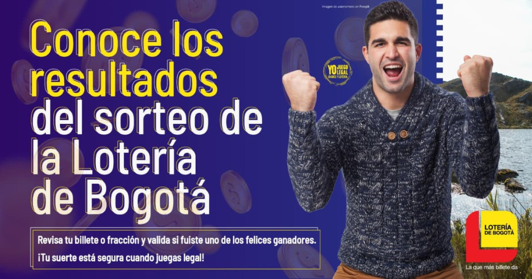 Lotería de Bogotá resultados del sorteo jueves 29 de agosto de 2024