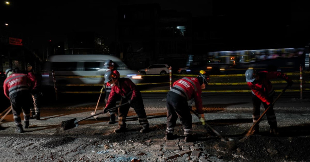 Movilidad Bogotá cierre puente vehícular de calle 100 con carrera 15