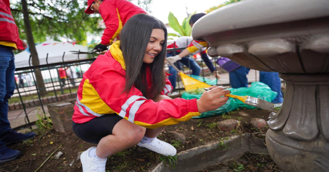 Cumpleaños de Bogotá: Usme festeja embelleciendo sus parques 