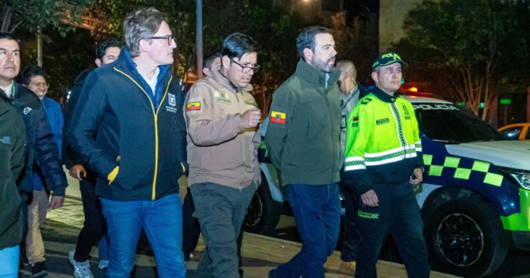 Alcalde Galán lideró operativo en el sector de Galerías en Bogotá