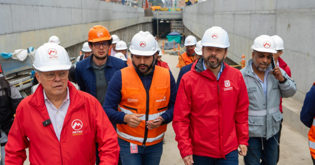 Línea 1 Metro: avanza la obra del intercambiador vial de la Calle 72 