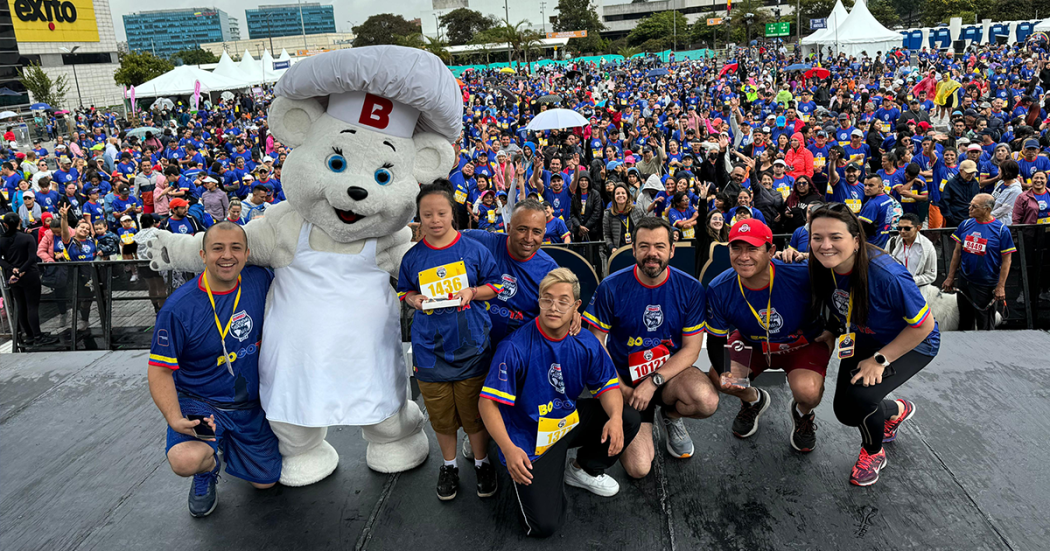 Más de diez mil atletas corrieron la Bimbo Global Race en Bogotá 