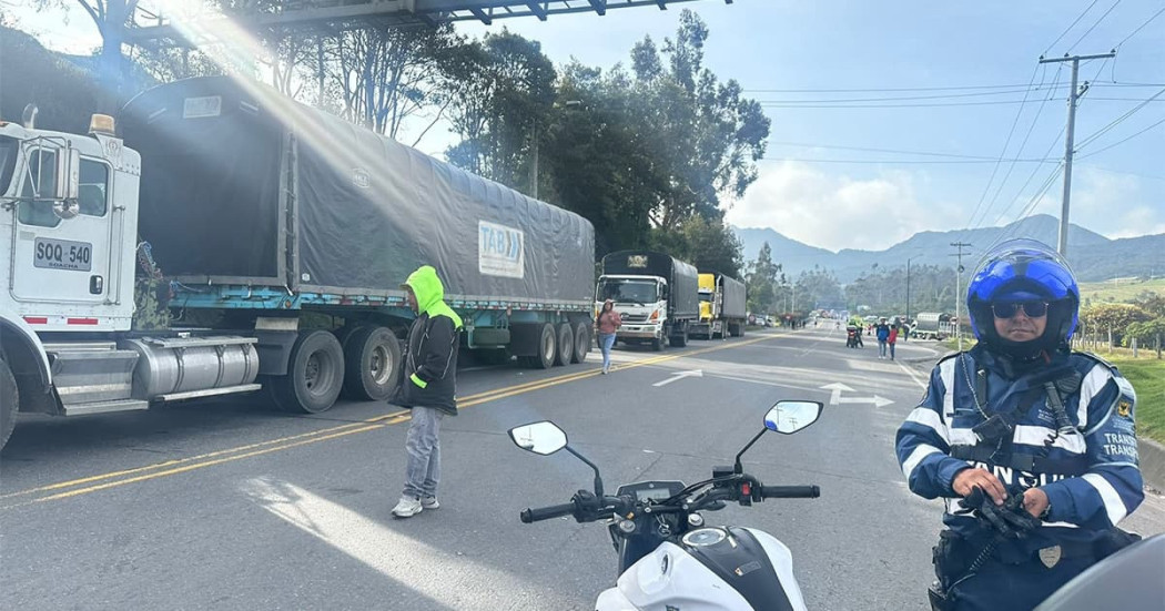 Movilidad en Bogotá: Distrito garantizará seguridad paro de camioneros