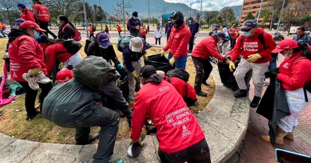 Revitalización urbana en Bogotá: espacio público Parque Tercer Milenio