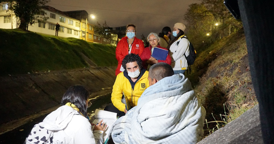 Censo en Bogotá a habitantes de calle por parte de Integración Social