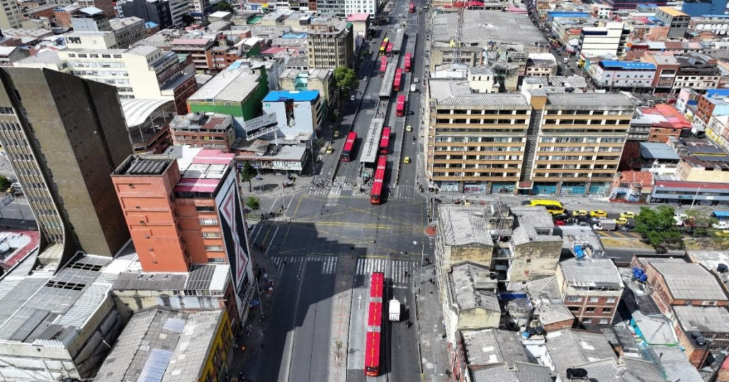 Movilidad en Bogotá obras Metro cierre av Caracas entre calles 13 y 19