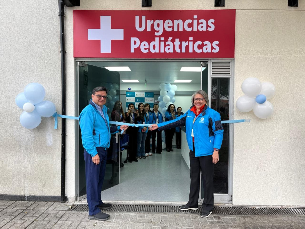 Reactivación del servicio de urgencia pediátrica en hospital en Bogotá