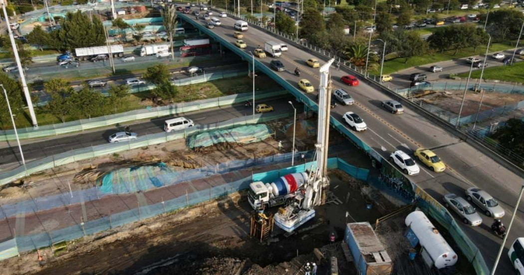 Movilidad en Bogotá: cierre por obras en autopista Norte con calle 156