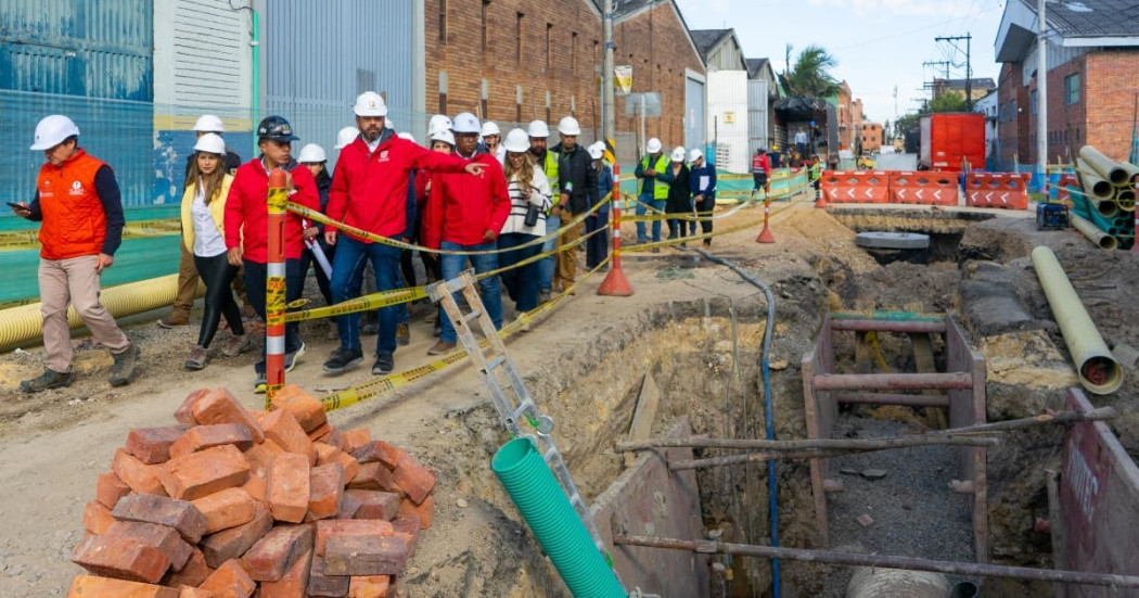 Movilidad en Bogotá: obras valorización zona industrial Puente Aranda