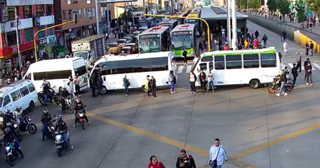 Tercer día de paro camionero: así está el servicio de TransMilenio