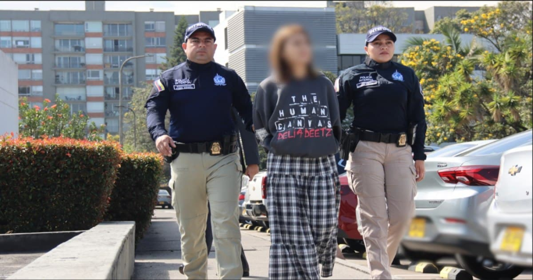 Fue capturada en el aeropuerto El Dorado Bogotá mexicana Tania Ojeda