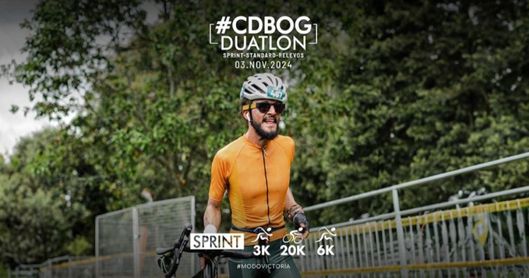 Cierres y desvíos por Duatlón CDBOG Bogotá 3 de noviembre de 2024