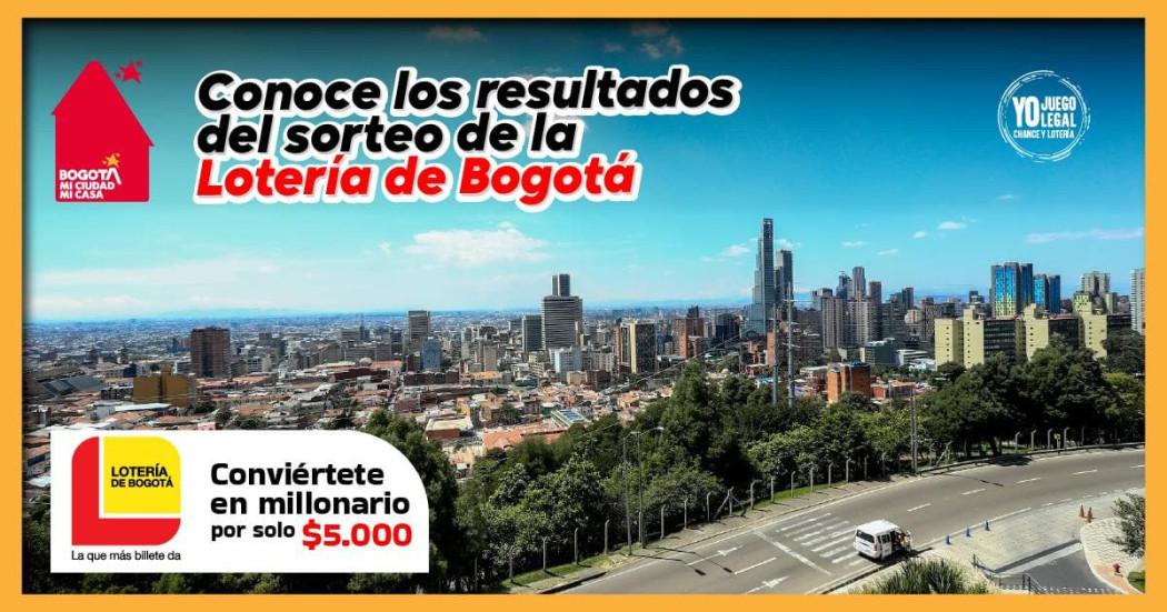 Lotería de Bogotá resultados de sorteo sábado 19 de octubre de 2024