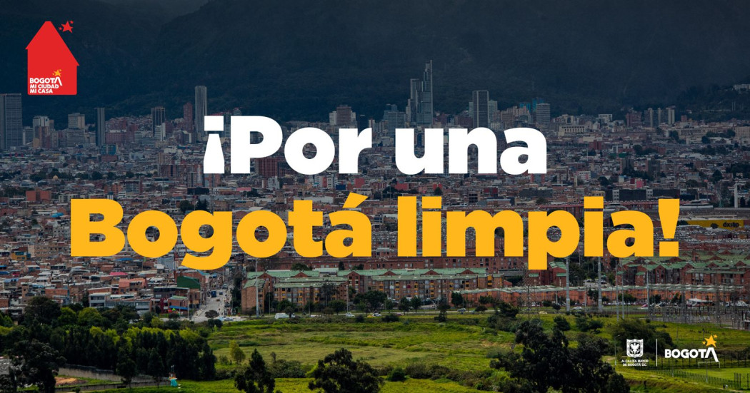 Acciones del Distrito para mantener limpia a Bogotá, mi Ciudad 2024 