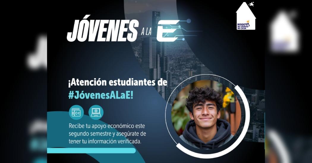 Bogotá: Requisitos para recibir apoyo económico para Jóvenes a la E