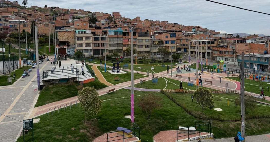 Entrega del parque ﻿Parque María Cano en Ciudad Bolívar en Bogotá 