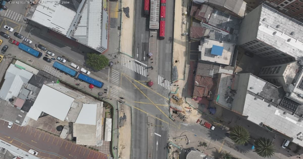 Por obras estará cerrada la calle 74, entre la avenida Caracas y la carrera 15