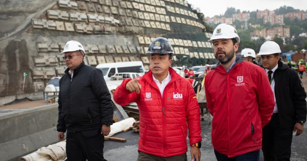 Alcalde Galán reactivó obra calle 127 con avenida Boyacá en Bogotá