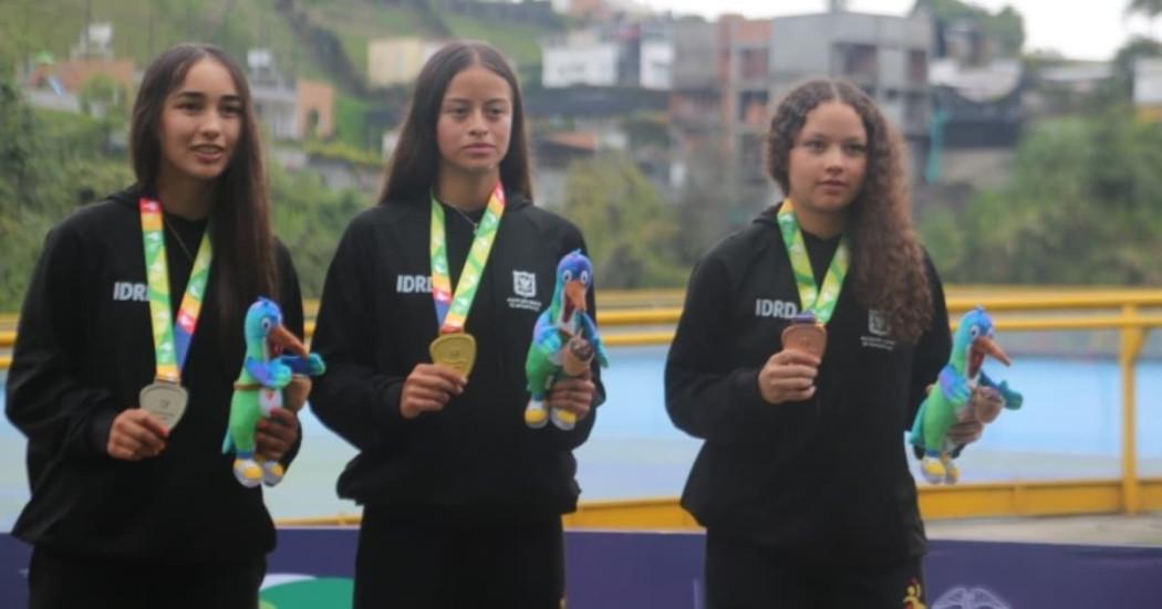 Equipo Bogotá Femenino de Patinaje gran protagonista en Manizales