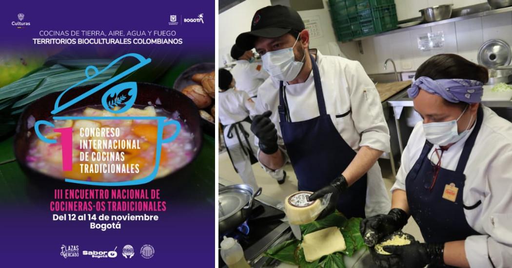 Bogotá acoge el Congreso Internacional de Cocinas Tradicionales 