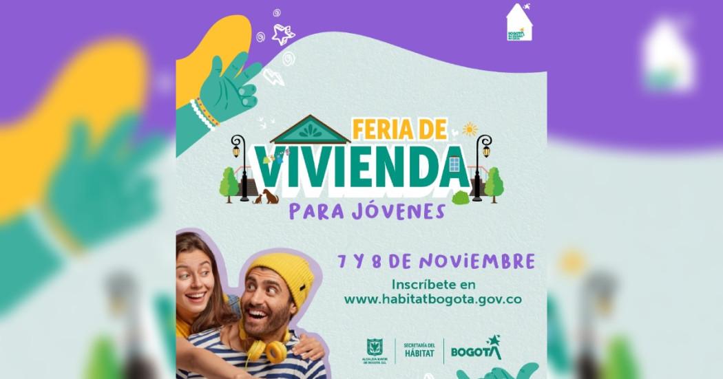 Primera Feria de vivienda para jóvenes de Bogotá por la Sec. Hábitat 