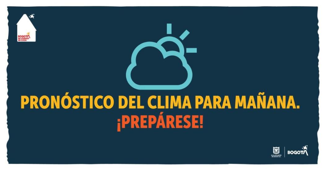 Pronóstico del clima en Bogotá lunes 11 de noviembre de 2024 