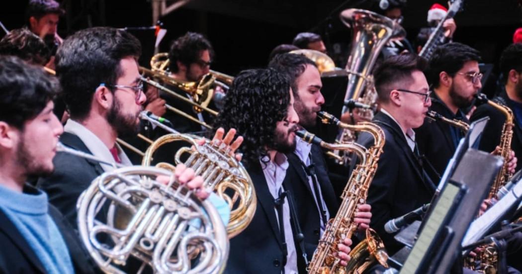 Bogotá celebró en el Parque Gilma Jiménez novena con Filarmónica 