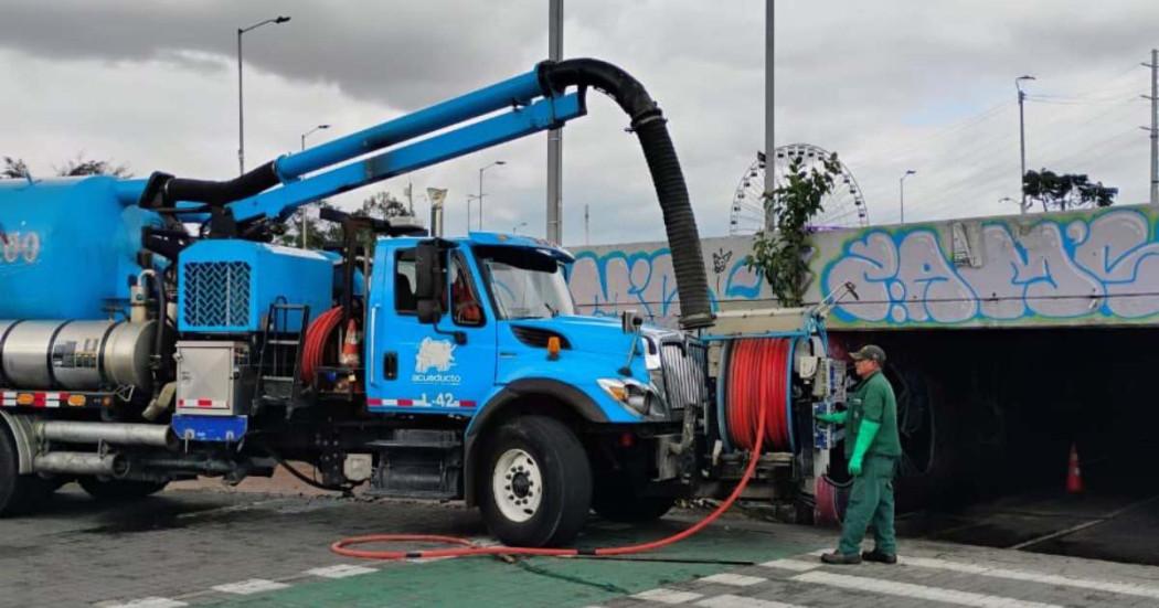 Cortes de agua en Bogotá: Acueducto atiende daño en Ciudad Bolívar