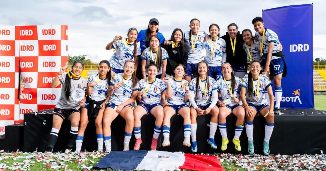 Bogotá es epicentro del fútbol femenino en final del Torneo Canteranas