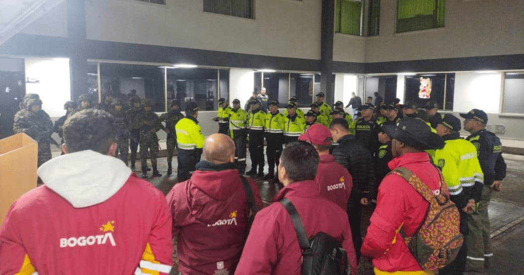 Seguridad en Bogotá megatoma que refuerza la seguridad localidad Usme