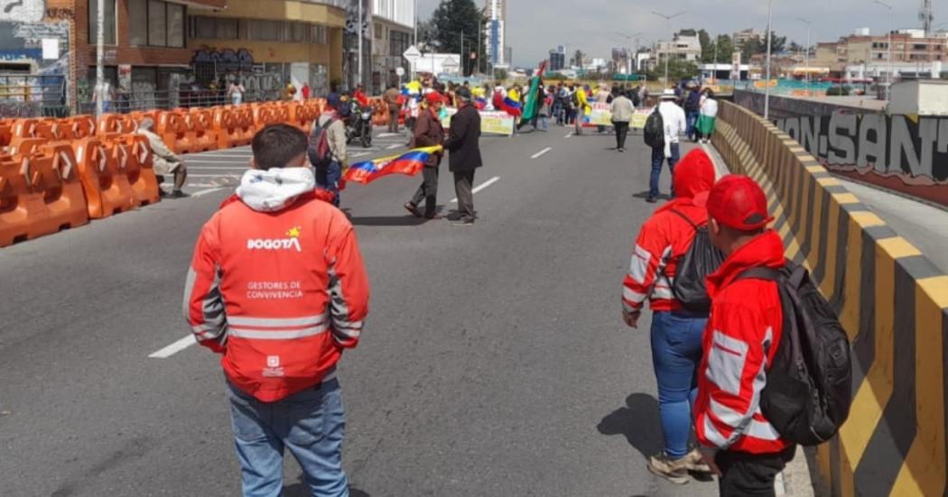 Movilidad en Bogotá: Por manifestaciones desvíos en rutas TransMilenio