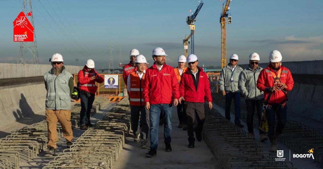 Metro de Bogotá avanza en las obras de su primera línea durante 2024