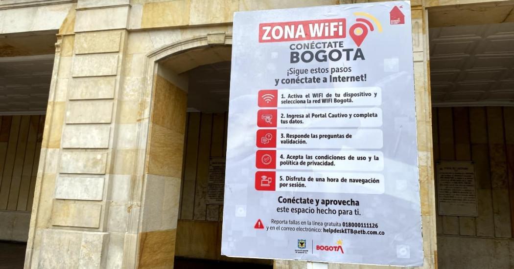 Conoce los 21 puntos wifi con internet gratis del Red Conéctate Bogotá