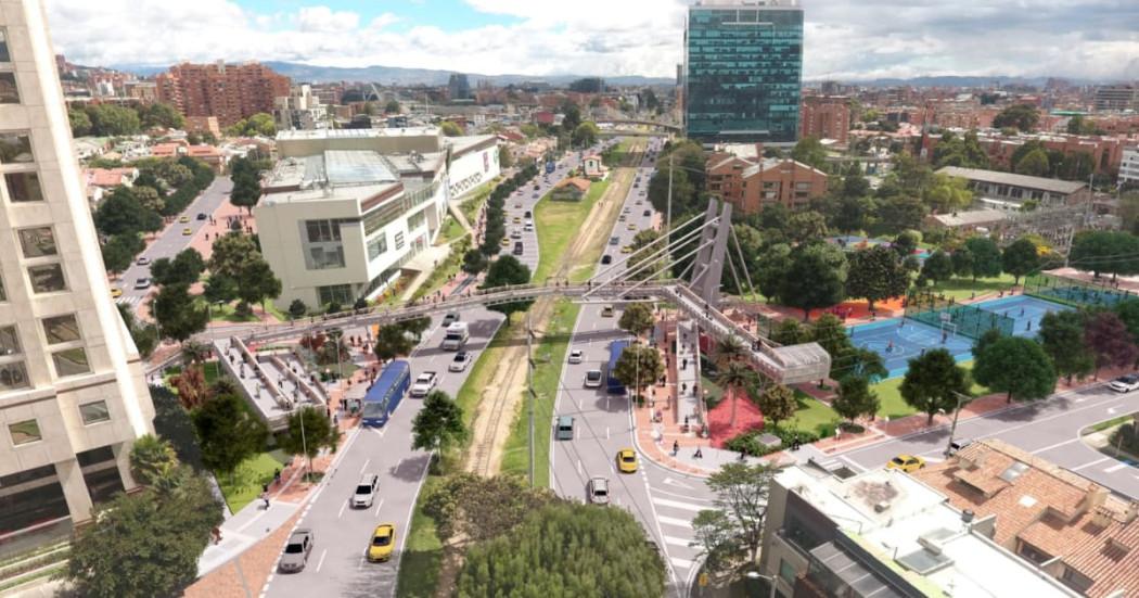 Obras Bogotá: puente peatonal Novena retomará construcción en 2025