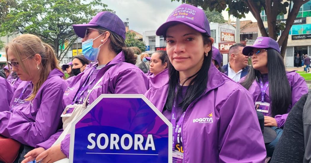 Mujeres en Bogotá conoce redes de prevención de violencia de género