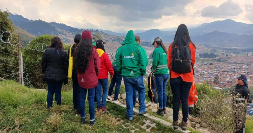 Parque Entrenubes de Bogotá: Distrito y comunidad mantienen monitoreo