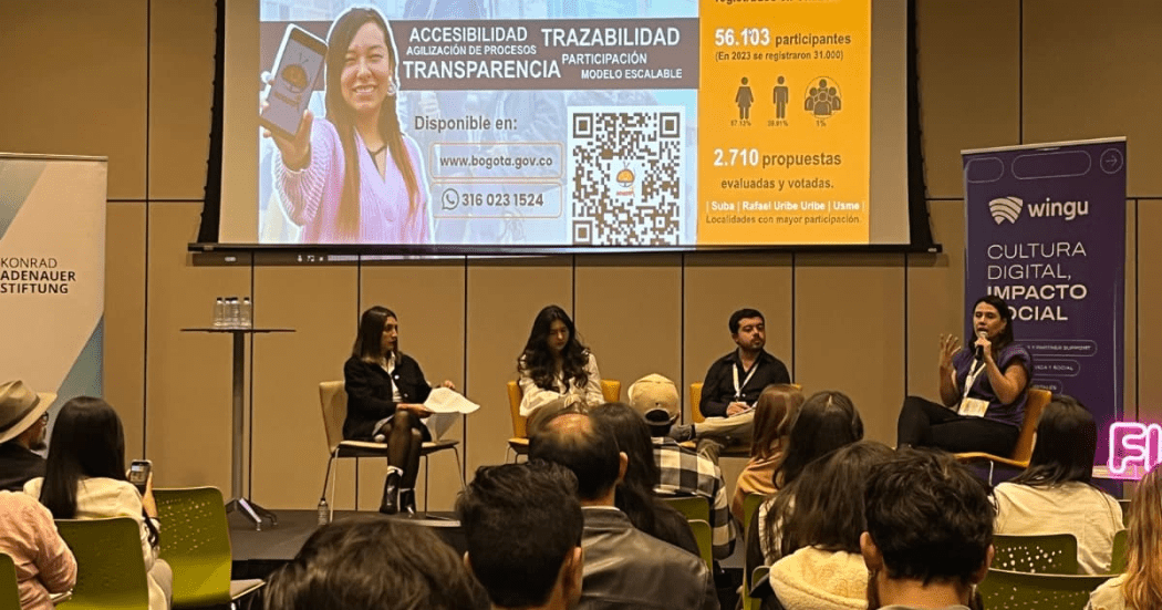 Chatico chatbot de Bogotá fue protagonista en Festival de FITS 2025