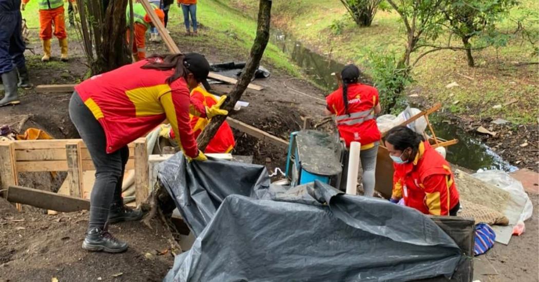 Distrito ateto en algunos puntos para atender emergencias por lluvias