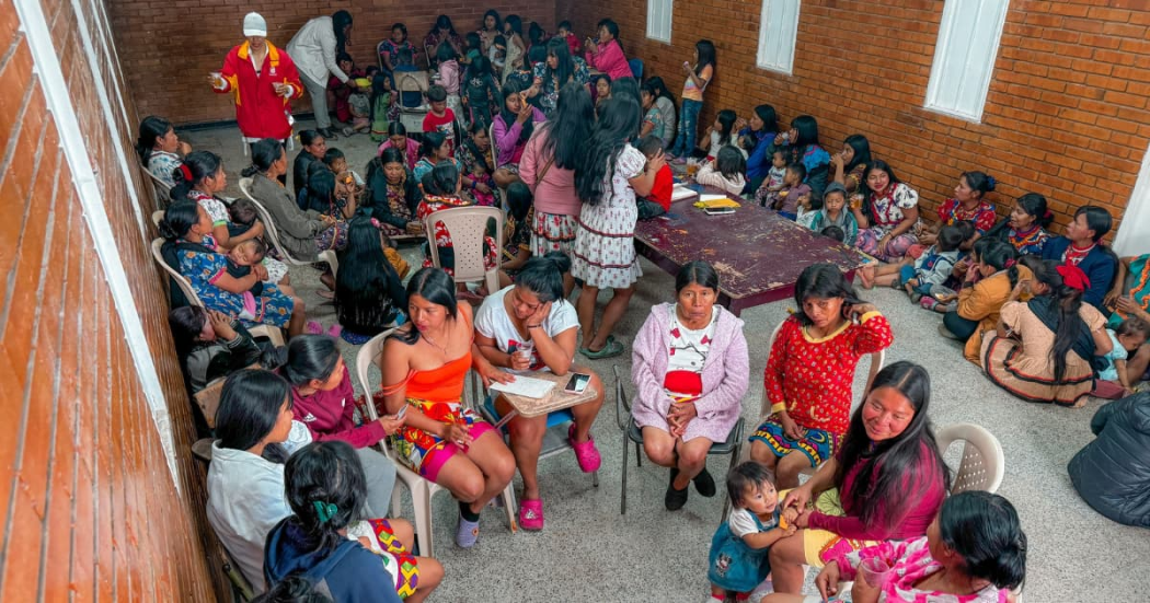 Distrito realizó primera Mesa Intercultural de Mujeres Emberá Bogotá