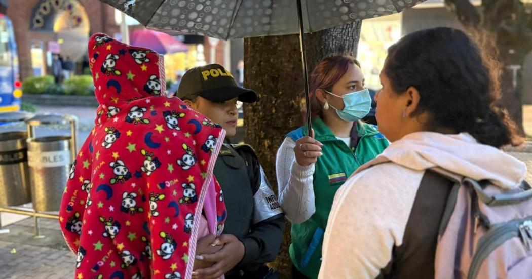 Distrito tomó Zona T para restablecer derechos de niños en mendicidad