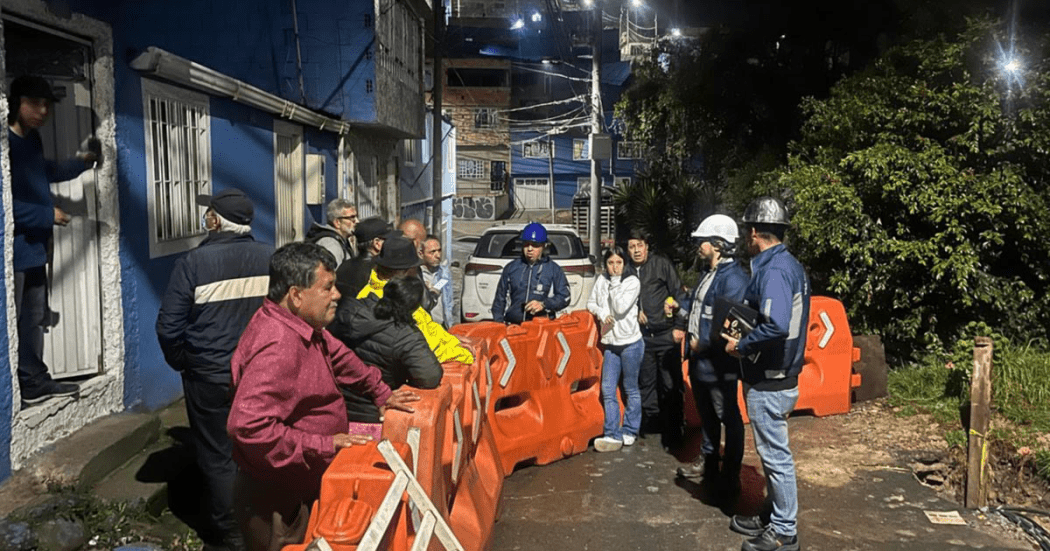 Lluvias en Bogotá provocan deslizamientos en varios sectores de ciudad