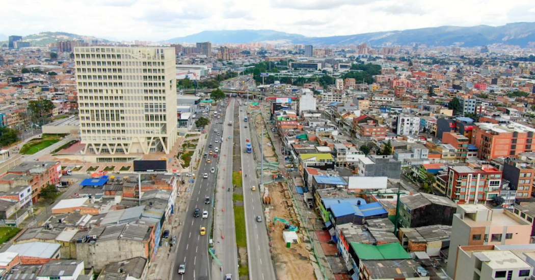 Obra de TransMilenio de la Avenida 68 en Bogotá avanza en febrero 2025