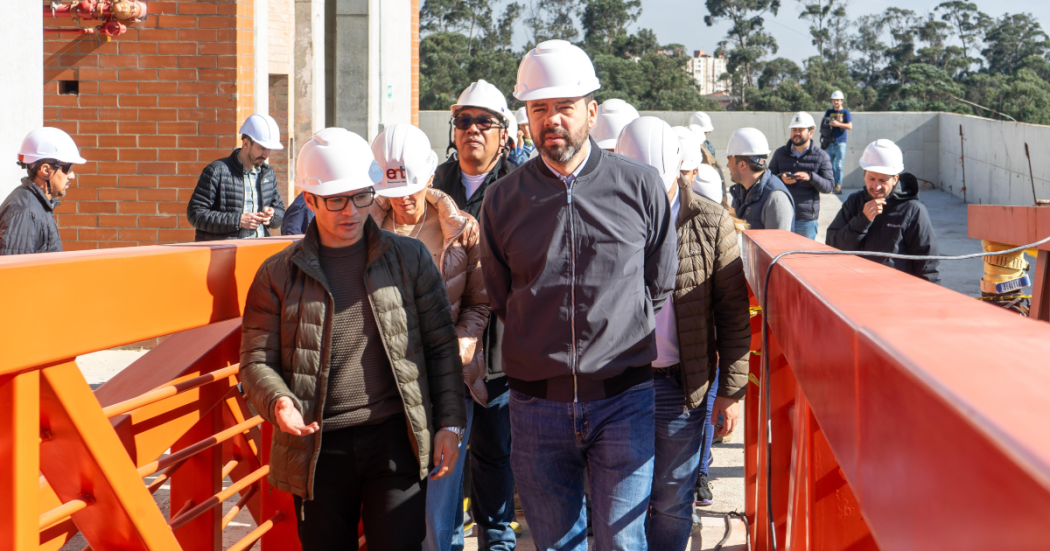 Obra del colegio María Betsabé Espinal en la localidad de Kennedy