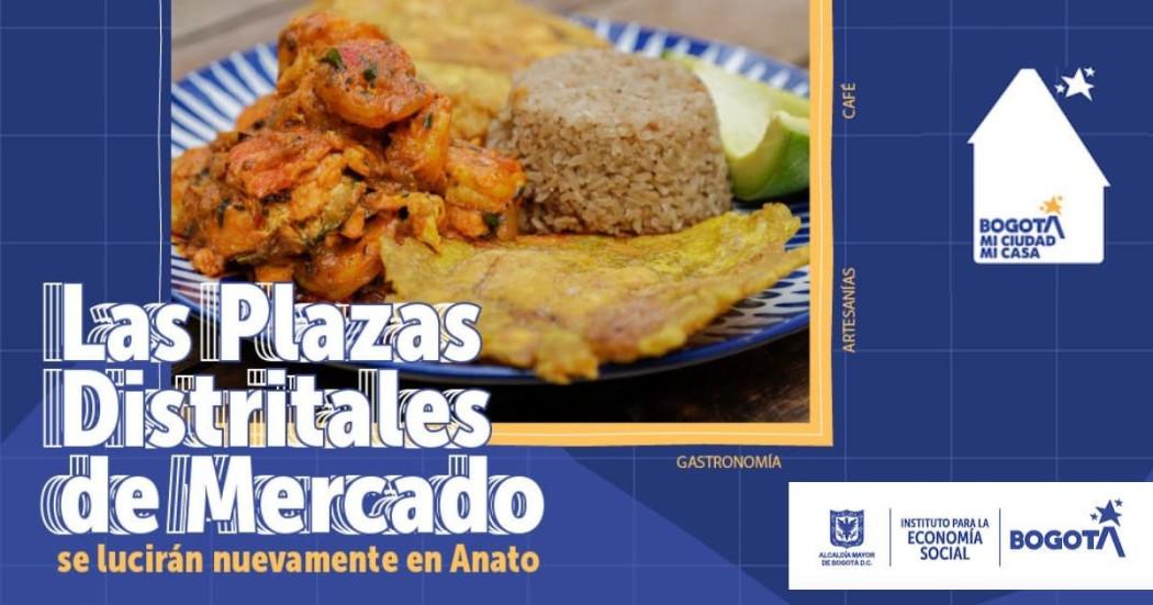 Plazas Distritales de Mercado de Bogotá presentes en Feria Anato 2025