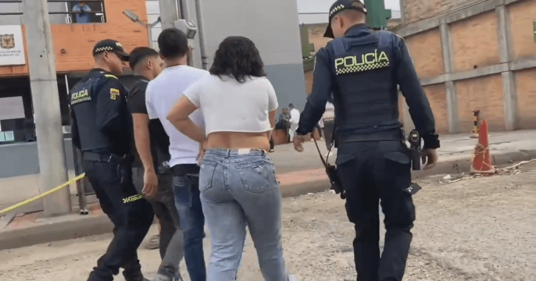 Seguridad en Bogotá cámaras C4 ayudaron a captura de tres personas