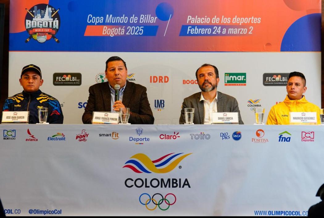 Bogotá vuelve a ser por segunda vez sede de la Copa Mundo de Billar